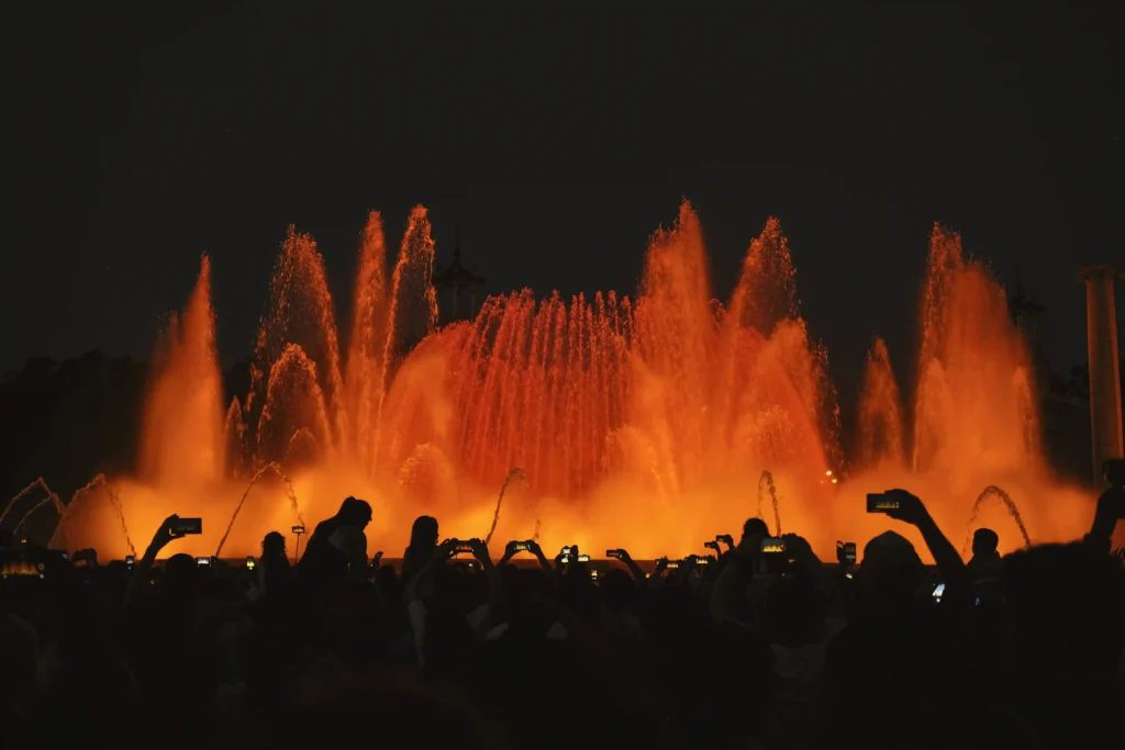Fountain technology in cultural and tourism projects