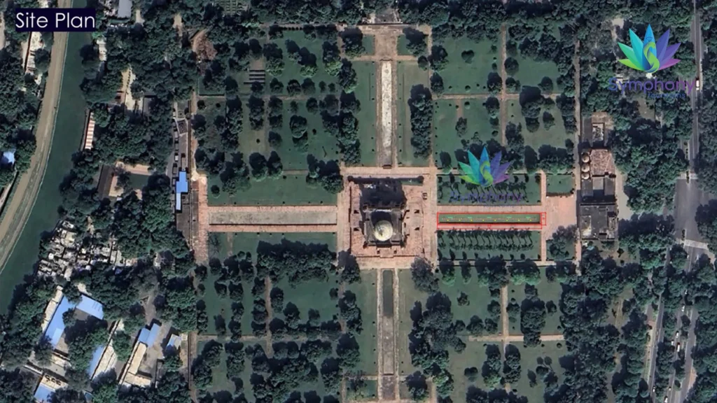 Fountain show design at Safdarjung Tomb, Delhi